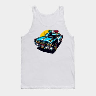 Police Car Tank Top